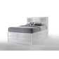 ACME Ireland Full Bed w/Storage, White 21710F FredCo