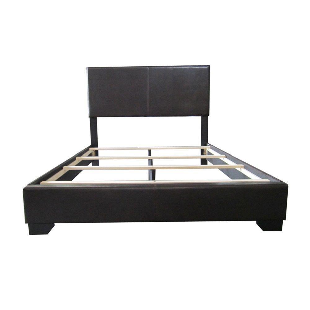 ACME Ireland III Eastern King Bed (Panel), Black PU 14337EK FredCo