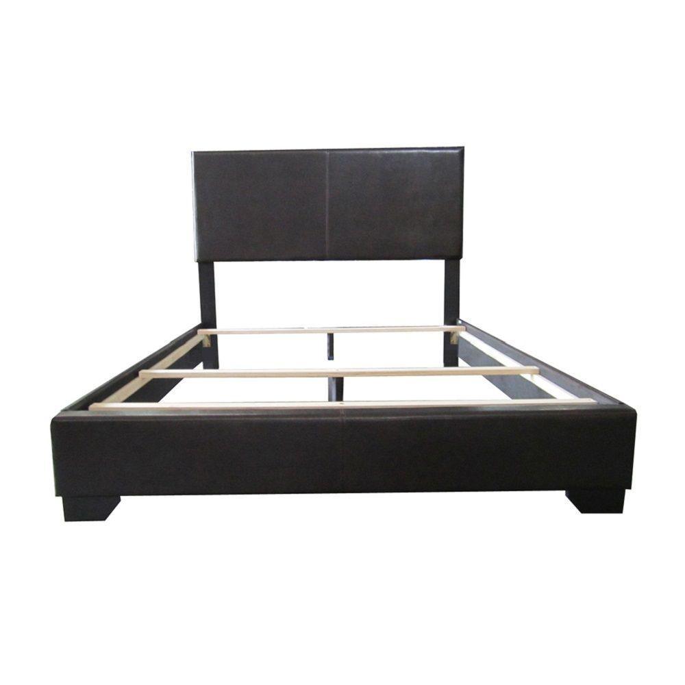 ACME Ireland III Full Bed (Panel), Black PU 14440F FredCo
