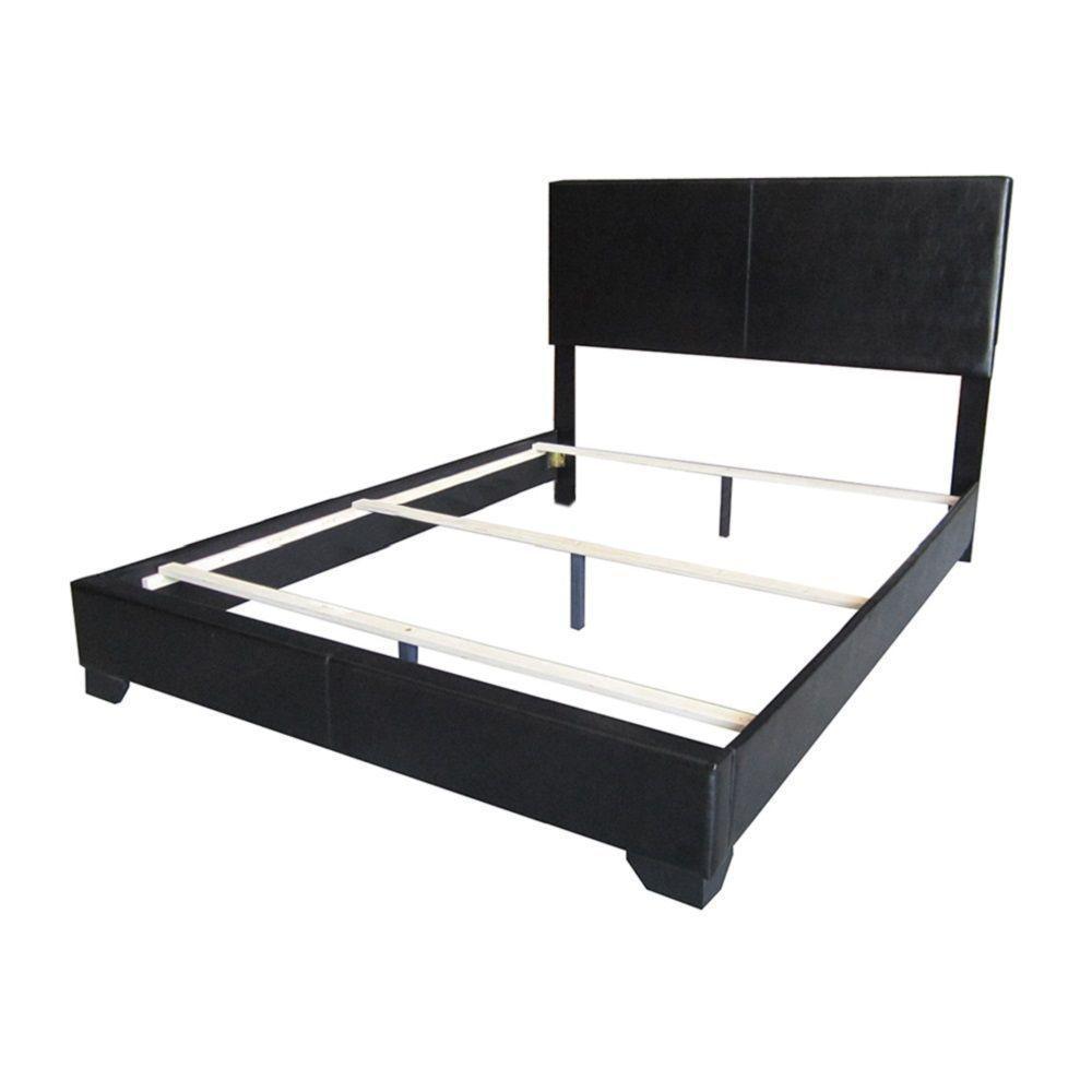 ACME Ireland III Full Bed (Panel), Black PU 14440F FredCo