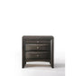 ACME Ireland Nightstand, Gray Oak FredCo