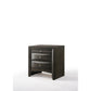 ACME Ireland Nightstand, Gray Oak FredCo
