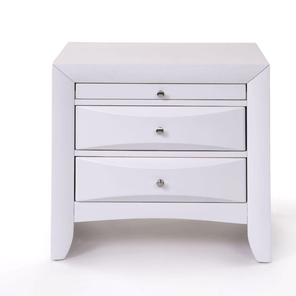 ACME Ireland Nightstand, White FredCo