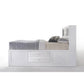 ACME Ireland Queen Bed w/Storage, White 21700Q FredCo