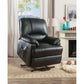 ACME Ixora Recliner w/Power Lift & Massage, Black PU FredCo