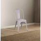 ACME Jakia Side Chair (Set-2), Silver FredCo