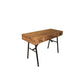 ACME Jalia Desk, Rustic Oak & Black FredCo