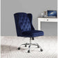 ACME Jamesia Office Chair, Midnight Blue Velvet FredCo