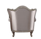 ACME Jayceon Chair w/1 Pillow, Fabric & Champagne FredCo