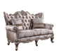 ACME Jayceon Loveseat w/2 Pillows, Fabric & Champagne FredCo