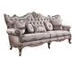 ACME Jayceon Sofa w/5 Pillows, Fabric & Champagne FredCo