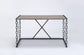 ACME Jodie Console Table, Rustic Oak & Antique Black Finish FredCo