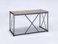 ACME Jodie Console Table, Rustic Oak & Antique Black Finish FredCo