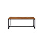 ACME Jurgen 3Pc Pack Coffee/End Set, Oak & Black FredCo