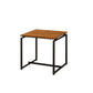 ACME Jurgen 3Pc Pack Coffee/End Set, Oak & Black FredCo