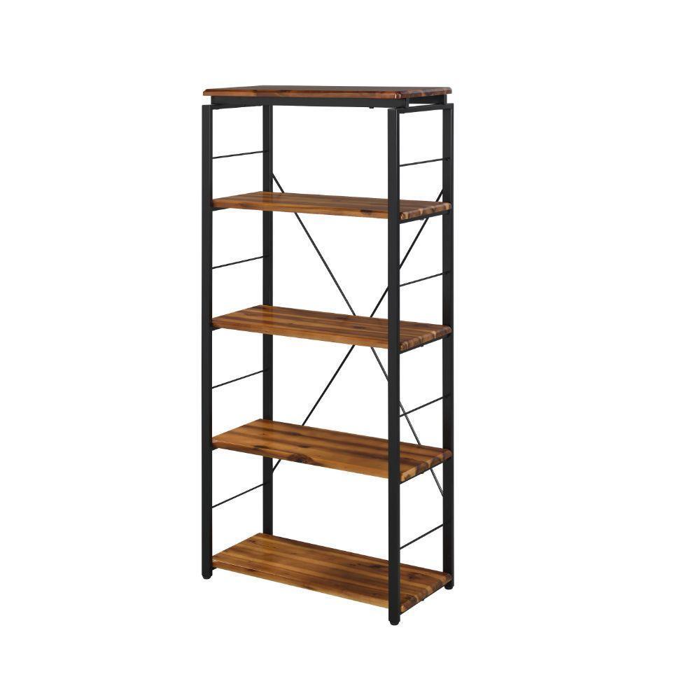 ACME Jurgen Bookshelf, Oak & Black FredCo