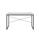 ACME Jurgen Desk, Antique White & Black FredCo
