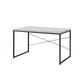 ACME Jurgen Desk, Antique White & Black FredCo