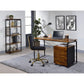ACME Jurgen Desk, Oak & Black FredCo
