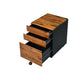 ACME Jurgen File Cabinet, Oak & Black FredCo