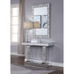 ACME Kachina Console Table, Mirrored & Faux Diamonds 90446 FredCo