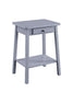 ACME Kaife Accent Table, Gray Finish FredCo