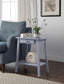 ACME Kaife Accent Table, Gray Finish FredCo