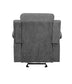 ACME Kalen Glider Recliner, Gray Chenille FredCo