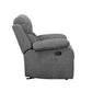 ACME Kalen Glider Recliner, Gray Chenille FredCo