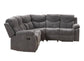 ACME Kalen Sectional Sofa, Gray Chenille FredCo