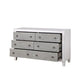 ACME Katia Dresser, Rustic Gray & White Finish FredCo
