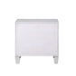 ACME Katia Nightstand, Rustic Gray & White Finish FredCo