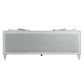 ACME Katia Sofa w/4 Pillows, Light Gray Linen & Weathered White Finish FredCo