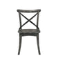 ACME Kendric Side Chair (Set-2), Rustic Gray FredCo