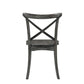 ACME Kendric Side Chair (Set-2), Rustic Gray FredCo