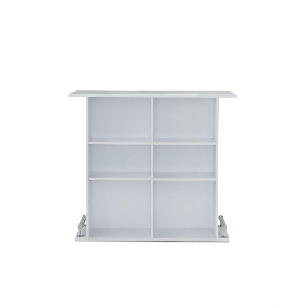 ACME Kite Bar Table, White High Gloss FredCo