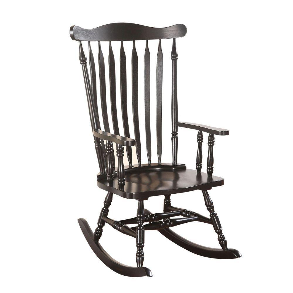 ACME Kloris Rocking Chair, Black FredCo