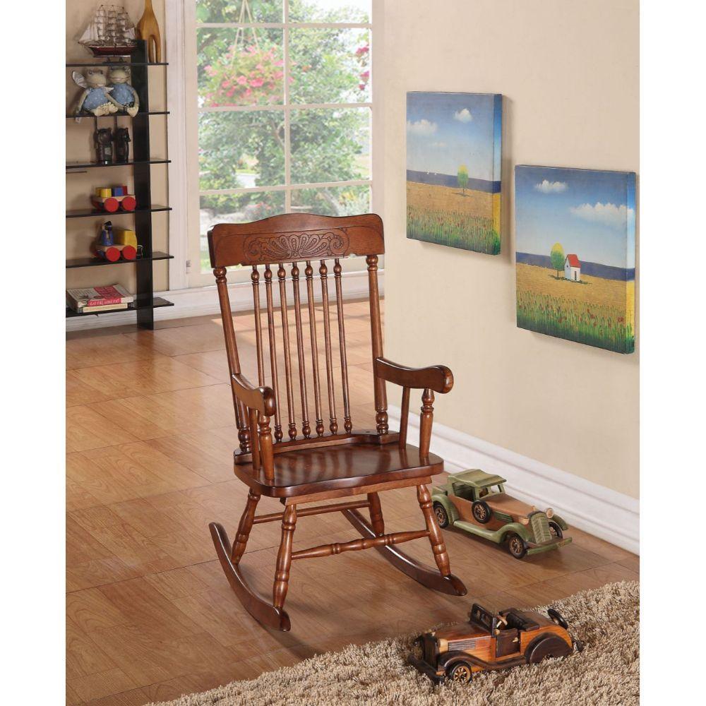 ACME Kloris Youth Rocking Chair, Tobacco FredCo