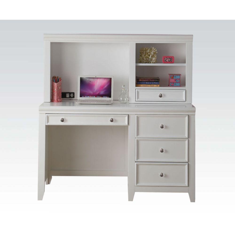 ACME Lacey Computer Desk, White FredCo