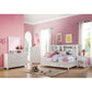 ACME Lacey Daybed w/Storage (Twin), White 30590T FredCo
