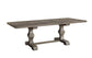 ACME Landon Dining Table (Includes 1 x 18"Leaf), Salvage Gray Finish FredCo