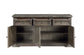 ACME Landon Server, Salvage Gray Finish FredCo