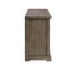 ACME Landon Server, Salvage Gray Finish FredCo