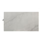 ACME Lanzo Kitchen Island (Counter), Marble & Gunmetal FredCo
