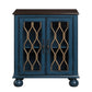 ACME Lassie Console Table, Antique Blue Finish FredCo