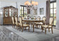 ACME Latisha Dining Table, Antique Oak Finish FredCo