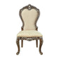 ACME Latisha Side Chair(Set-2), Antique Oak Finish FredCo