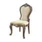 ACME Latisha Side Chair(Set-2), Antique Oak Finish FredCo