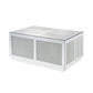 ACME Lavina Coffee Table, Mirrored & Faux Diamonds FredCo