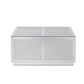 ACME Lavina Coffee Table, Mirrored & Faux Diamonds FredCo
